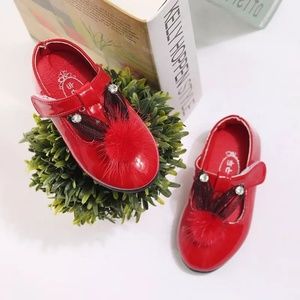 Bunny Ear Rhinestone Mary Janes